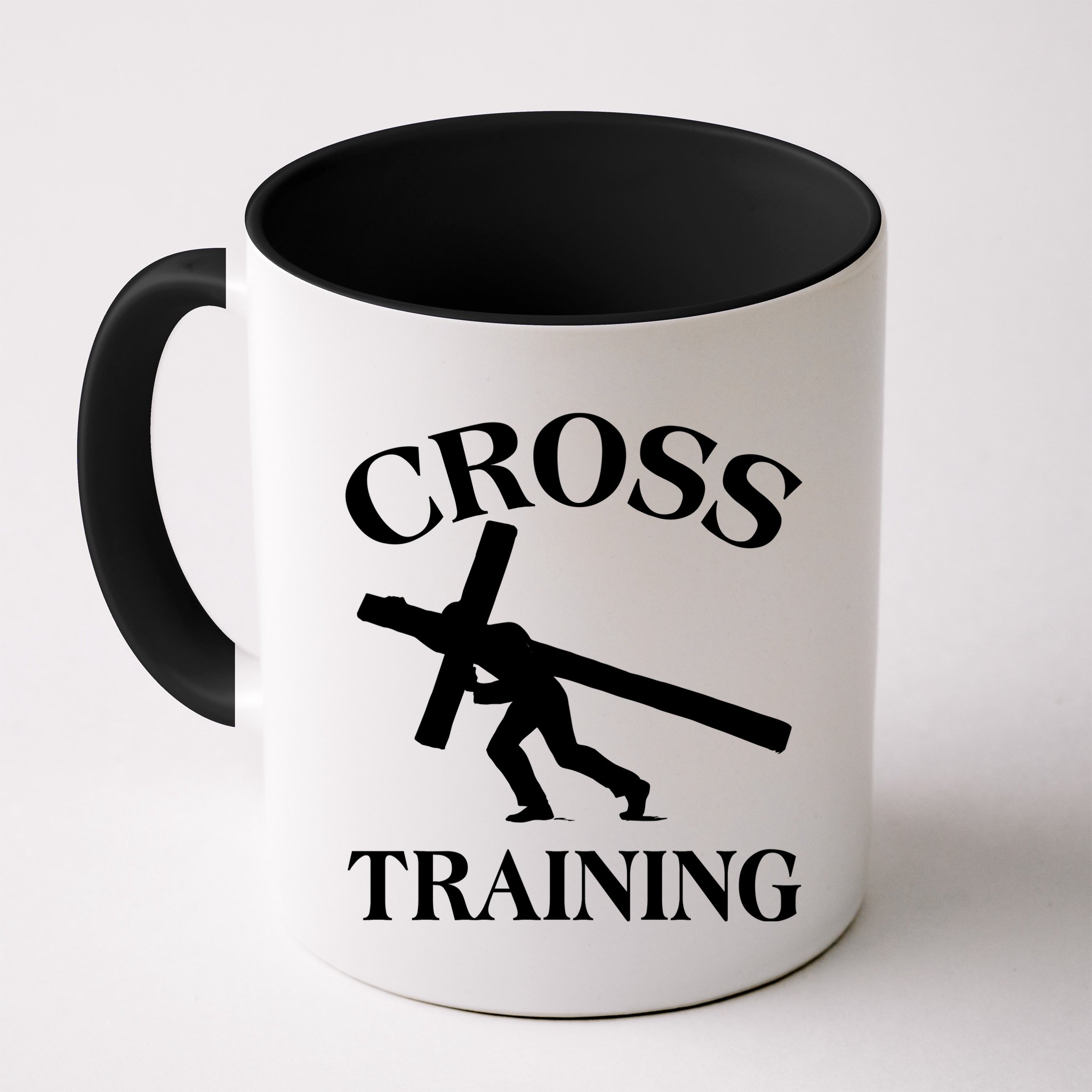 Funny Religous Cross Training Mug
