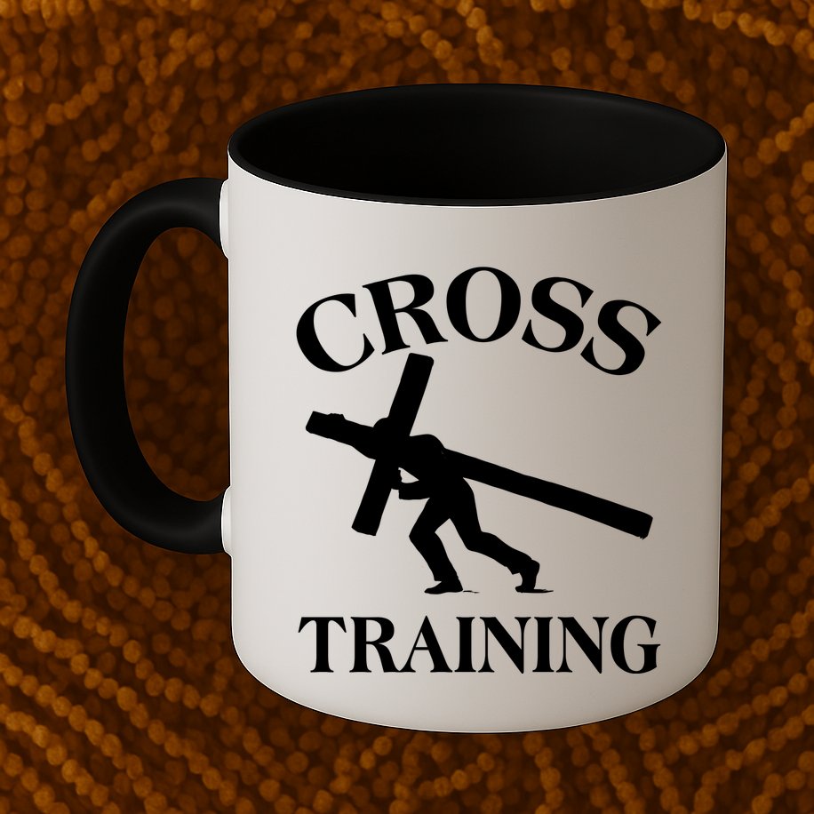 Funny Religous Cross Training Mug
