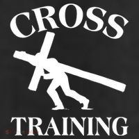 Funny Religous Cross Training 11oz C Handle Ceramic Mug