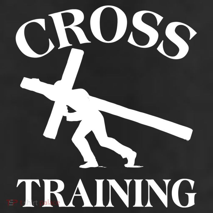 Funny Religous Cross Training 11oz C Handle Ceramic Mug