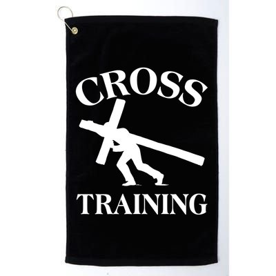 Funny Religous Cross Training Golf Towel