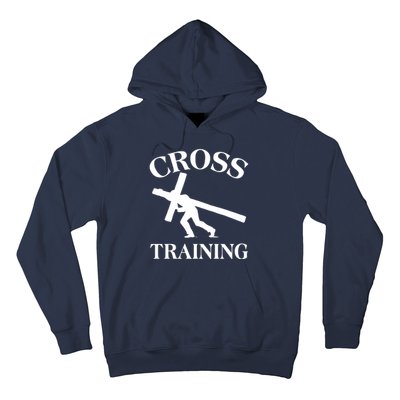 Funny Religous Cross Training Hoodie