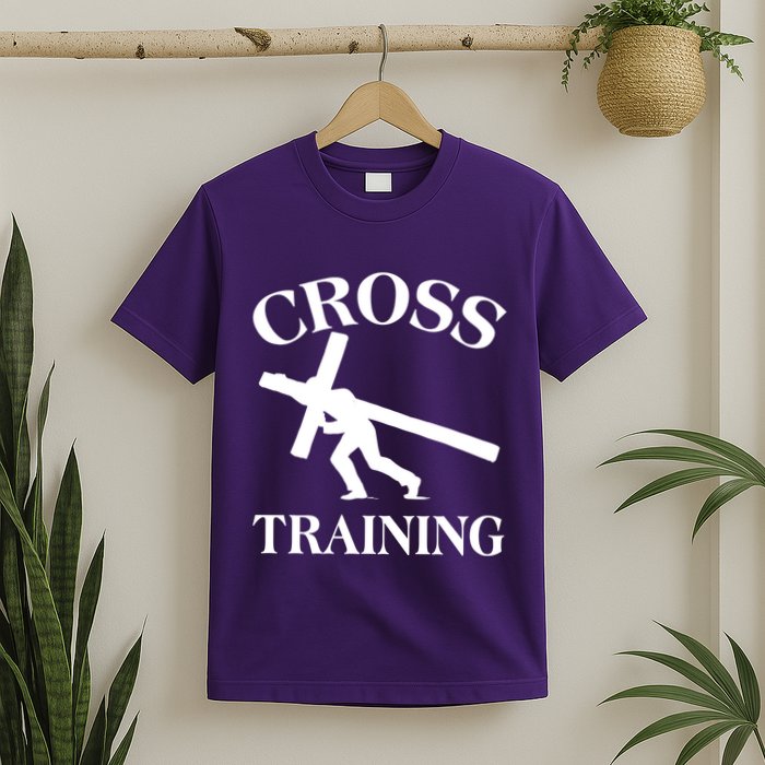 Funny Religous Cross Training T-Shirt