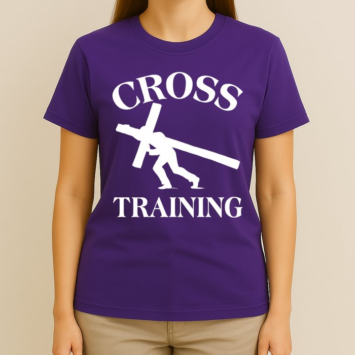 Funny Religous Cross Training T-Shirt