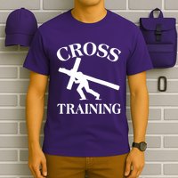 Funny Religous Cross Training T-Shirt