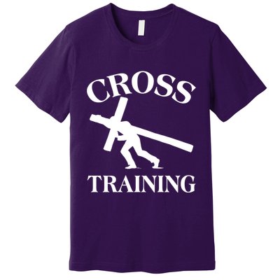 Funny Religous Cross Training Premium T-Shirt