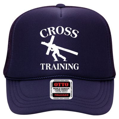 Funny Religous Cross Training Trucker Hat