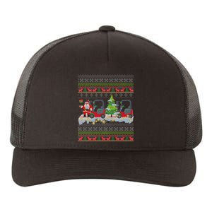 Formula Racing Car Christmas Tree Yupoong Adult 5-Panel Trucker Hat