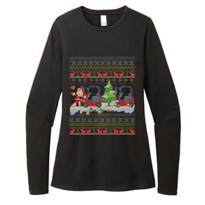 Formula Racing Car Christmas Tree Womens CVC Long Sleeve Shirt