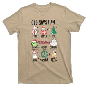 Funny Retro Christmas Santa Claus Merry Christmas Cute Christmas Vibes T-Shirt