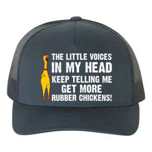 Funny Rubber Chicken Gift Rubber Chicken Costume Yupoong Adult 5-Panel Trucker Hat