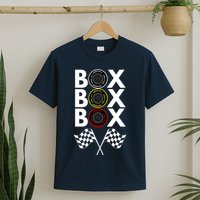 Formula Racing Car, Box Box Box Radio Call To PitBox Car Race T-Shirt