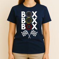 Formula Racing Car, Box Box Box Radio Call To PitBox Car Race T-Shirt