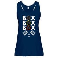 Formula Racing Car, Box Box Box Radio Call To PitBox Car Race Ladies Essential Flowy Tank