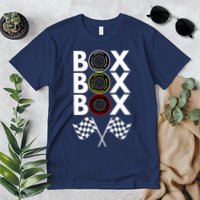 Formula Racing Car, Box Box Box Radio Call To PitBox Car Race Premium T-Shirt