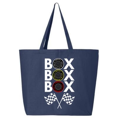 Formula Racing Car, Box Box Box Radio Call To PitBox Car Race 25L Jumbo Tote