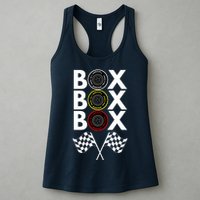Formula Racing Car, Box Box Box Radio Call To PitBox Car Race Womens Tank Top