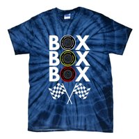 Formula Racing Car, Box Box Box Radio Call To PitBox Car Race Tie-Dye T-Shirt