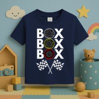 Formula Racing Car, Box Box Box Radio Call To PitBox Car Race Toddler T-Shirt