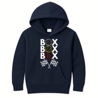 Formula Racing Car, Box Box Box Radio Call To PitBox Car Race Kids Hoodie
