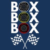 Formula Racing Car, Box Box Box Radio Call To PitBox Car Race Full Zip Hoodie