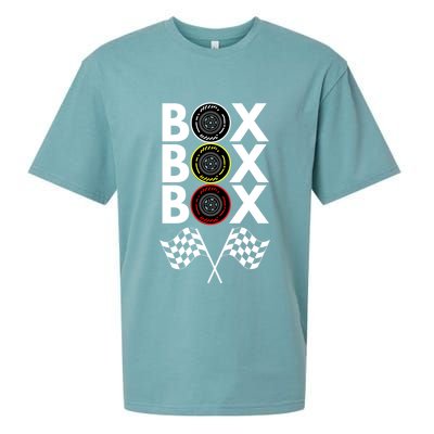 Formula Racing Car, Box Box Box Radio Call To PitBox Car Race Sueded Cloud Jersey T-Shirt