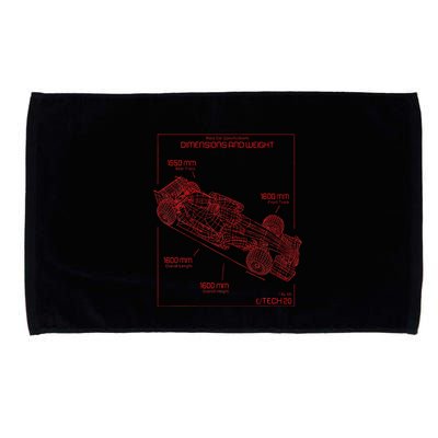 Formula Race Car Specifications Team Racing Fan Engineering Microfiber Hand Towel