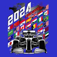Formula Racing Circuit Schedule Gear 2024 Grand Prix Places Short Acrylic Beanie