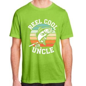 Fishing Reel Cool Uncle Funny Fishing Gift Gift Adult ChromaSoft Performance T-Shirt