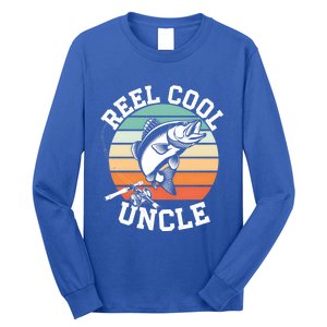 Fishing Reel Cool Uncle Funny Fishing Gift Gift Long Sleeve Shirt