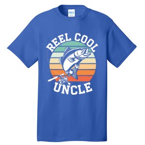 Fishing Reel Cool Uncle Funny Fishing Gift Gift Tall T-Shirt