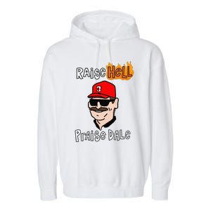 Funny Raise Cute Hell Praise Dale Gift Garment-Dyed Fleece Hoodie