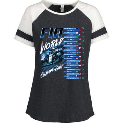 Formula Racing Circuit Schedule 2025 Grand Prix Places Fia Enza Ladies Jersey Colorblock Tee