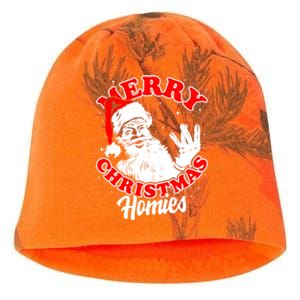 Funny Retro Christmas Homies Westside West Coast Hip Hop Gift Kati - Camo Knit Beanie