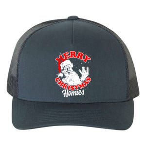 Funny Retro Christmas Homies Westside West Coast Hip Hop Gift Yupoong Adult 5-Panel Trucker Hat