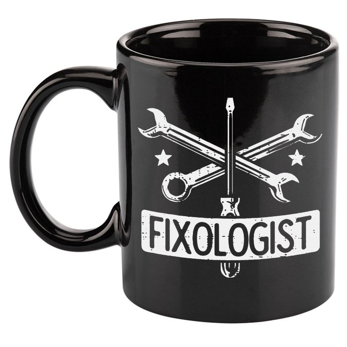 Fixologist Repair Car Technician Auto Mechanic Garage 11oz C Handle Ceramic Mug