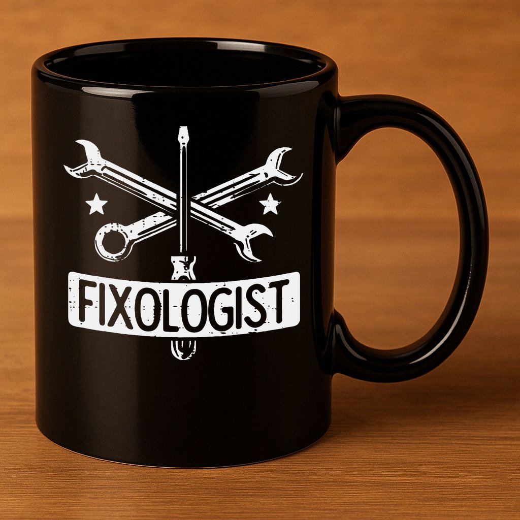 Fixologist Repair Car Technician Auto Mechanic Garage 11oz C Handle Ceramic Mug