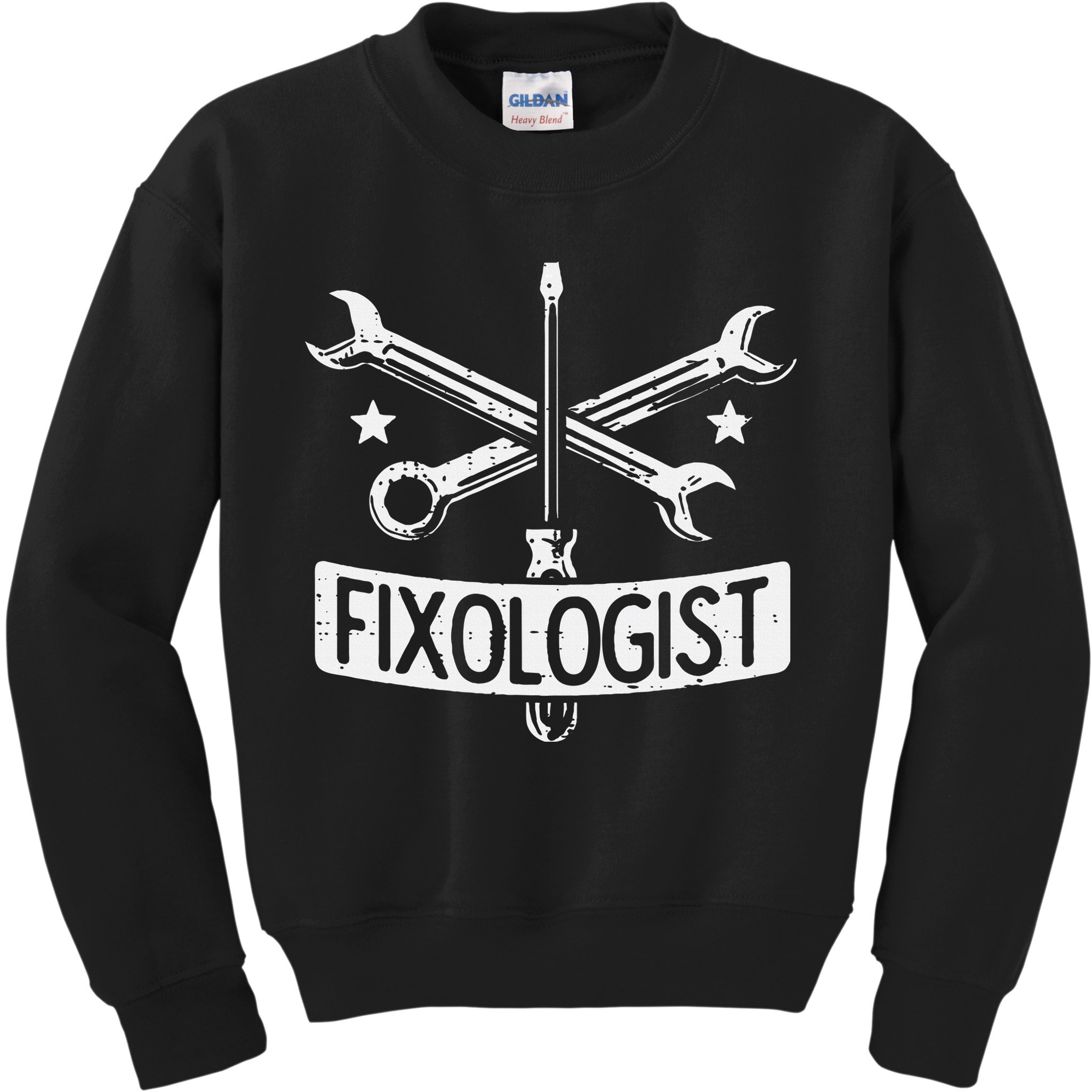 Fixologist Repair Car Technician Auto Mechanic Garage Kids Sweatshirt