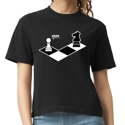Funny Retro Chess Gift Chess-Player Comfort Colors Boxy T-Shirt