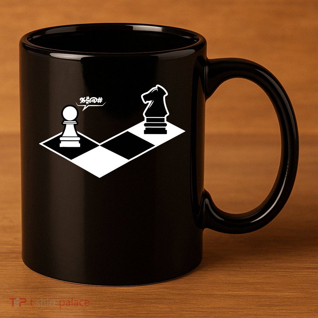 Funny Retro Chess Gift Chess-Player 11oz C Handle Ceramic Mug