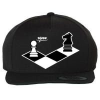Funny Retro Chess Gift Chess-Player Wool Snapback Cap