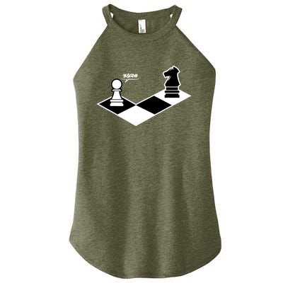 Funny Retro Chess Gift Chess-Player Women's Perfect Tri Rocker Tank