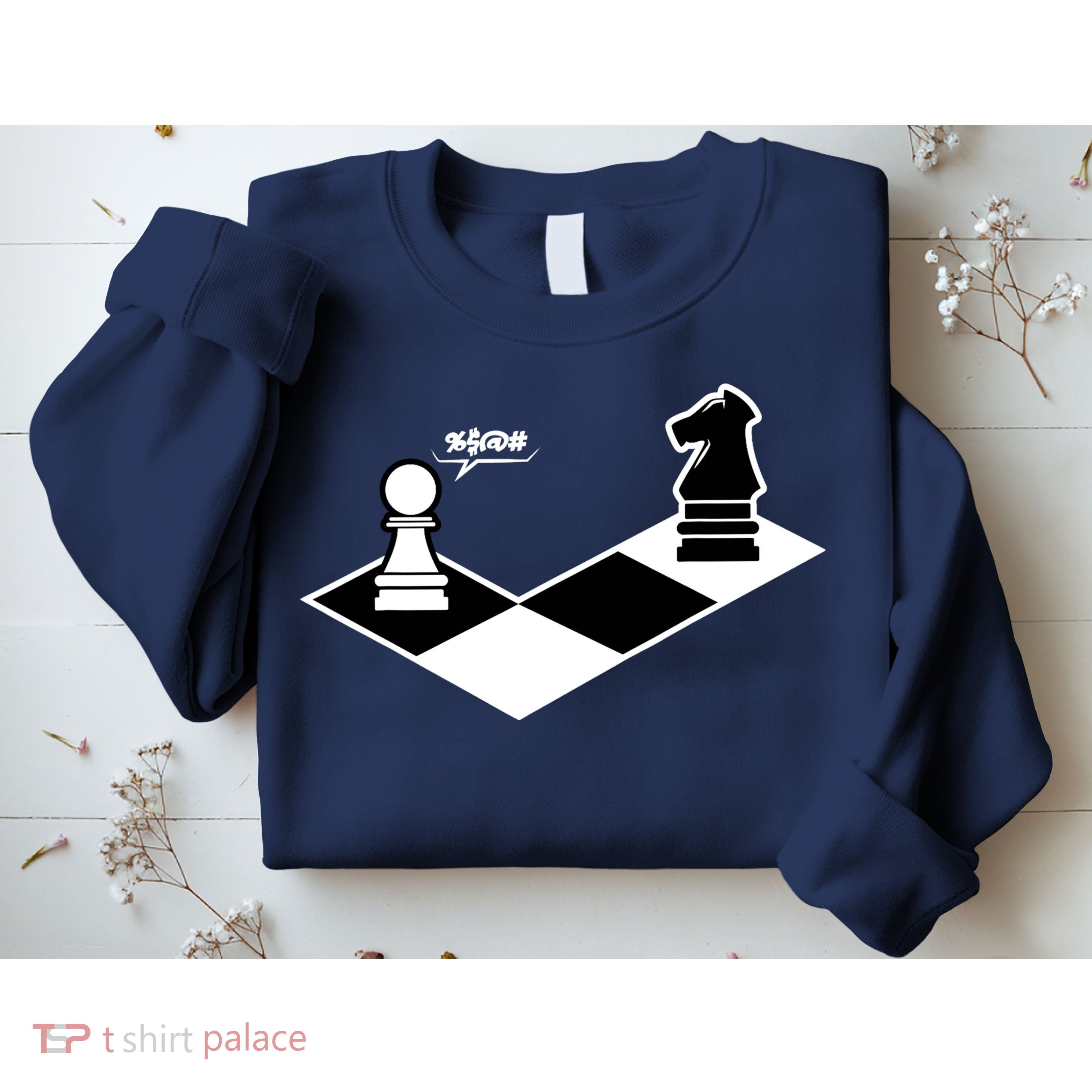 Funny Retro Chess Gift Chess-Player Sweatshirt