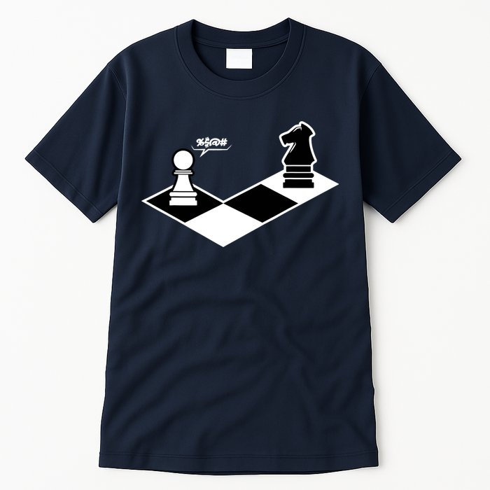 Funny Retro Chess Gift Chess-Player Tall T-Shirt
