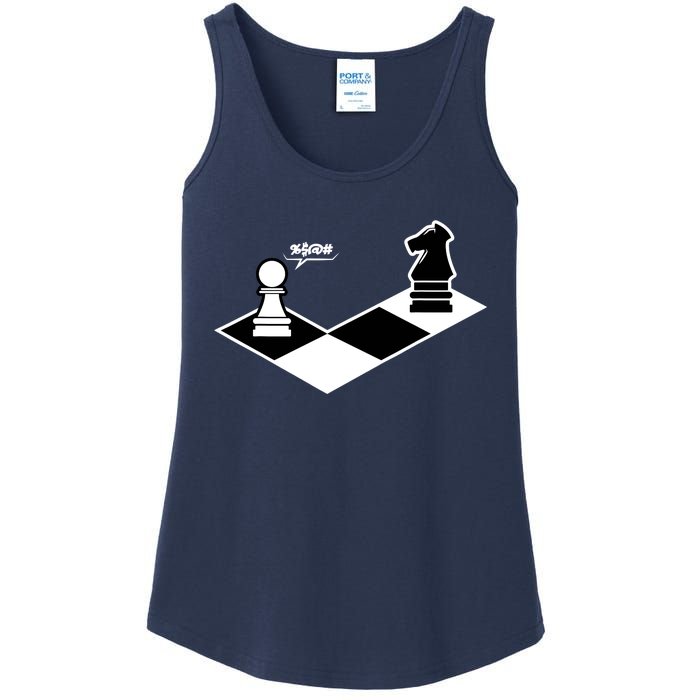 Funny Retro Chess Gift Chess-Player Ladies Essential Tank