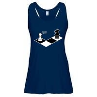 Funny Retro Chess Gift Chess-Player Ladies Essential Flowy Tank