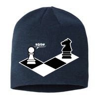 Funny Retro Chess Gift Chess-Player Sustainable Beanie