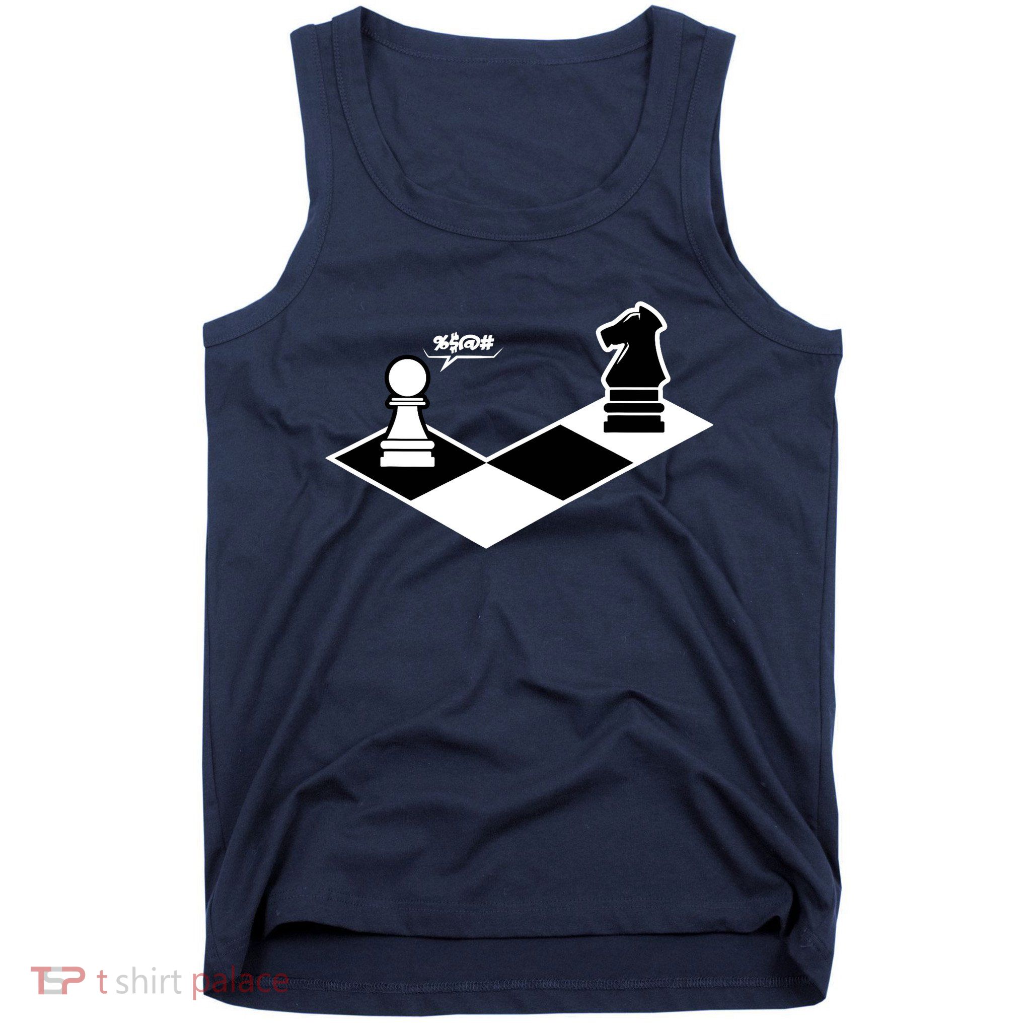 Funny Retro Chess Gift Chess-Player Tank Top