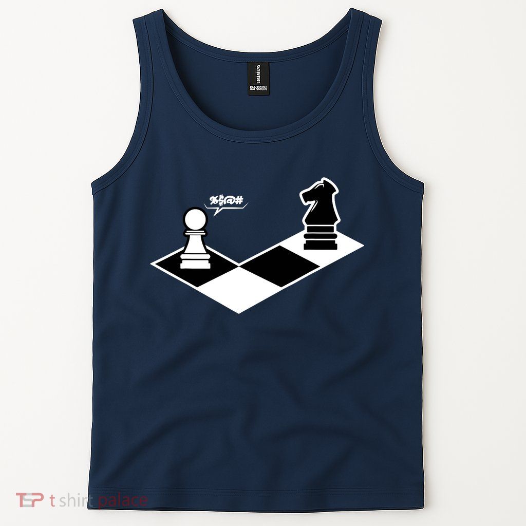 Funny Retro Chess Gift Chess-Player Tank Top