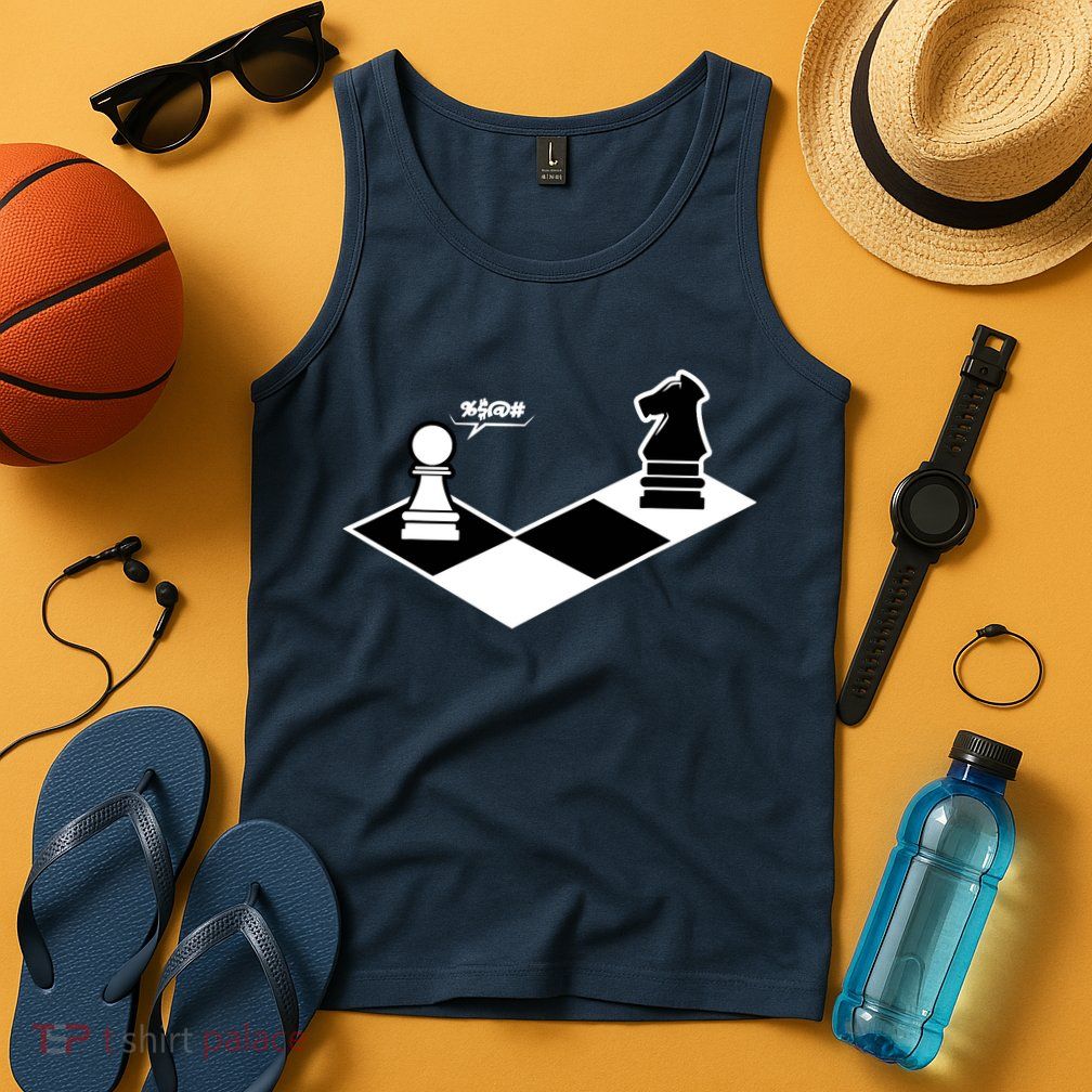 Funny Retro Chess Gift Chess-Player Tank Top